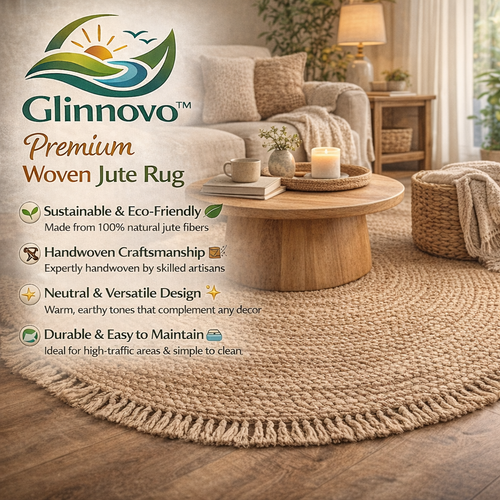 Premium Woven Jute Rug